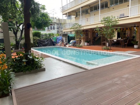 รับสร้างสระว่ายน้ำโรงแรม